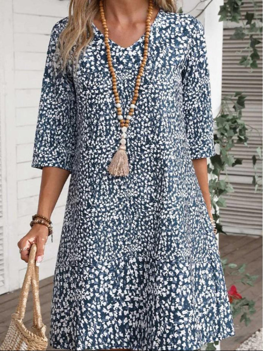 Annabelle | Boho Bloom Mini Dress