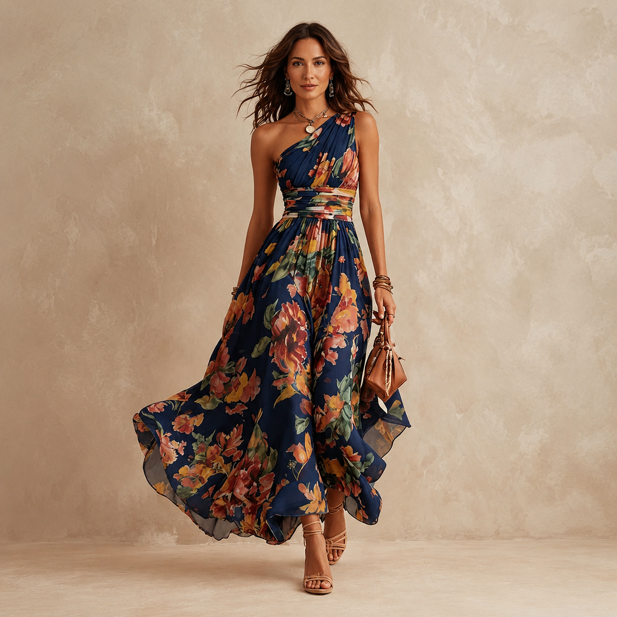 The Rosemary Floral Maxi Dress
