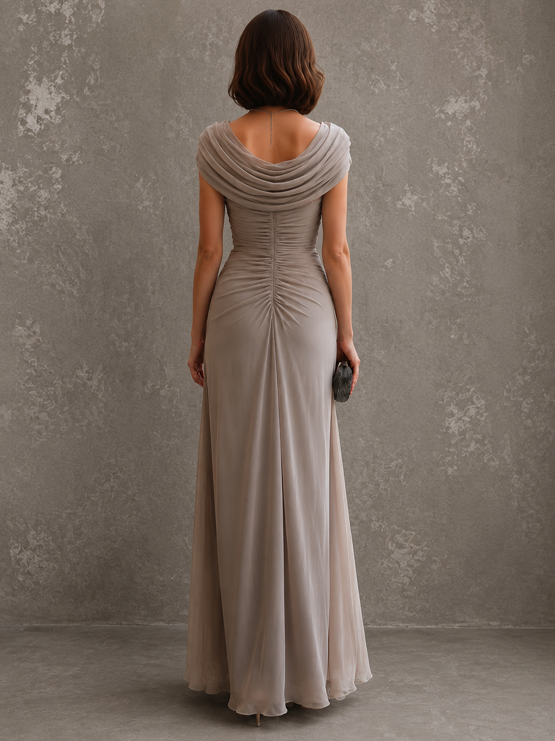 The Virginia Draped Maxi Dress